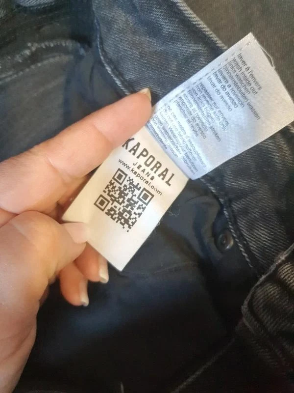 Jeans skinny cinza desbotado com efeito envelhecido Kaporal 36 - P – photo 6